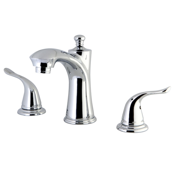 8" Widespread Bathroom Faucet, Chrome